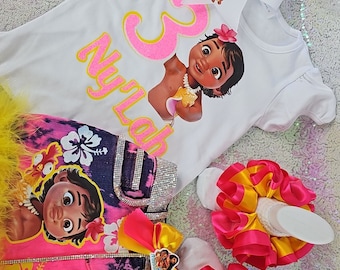 Moana Birthday Outfit