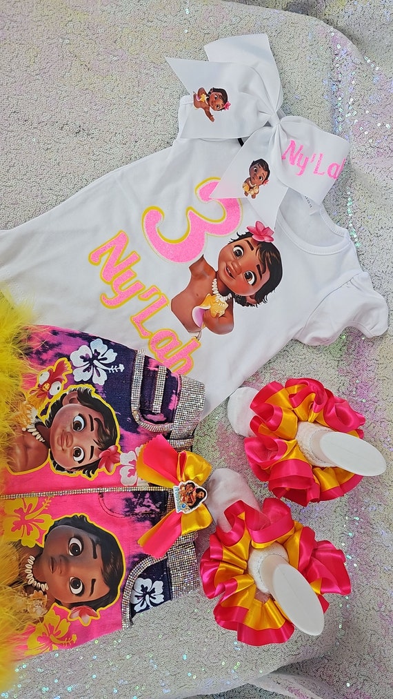 Moana Birthday Outfit Etsy