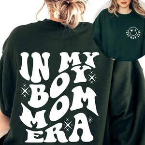 Boy Mom Era Sweatshirt Etsy