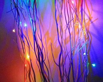 Multicolored Sparkle Wire Lights/fairy Lights 30 Led Bulbs 10ft long, bendable, flexible, water proof lights, brighten up rooms and decor