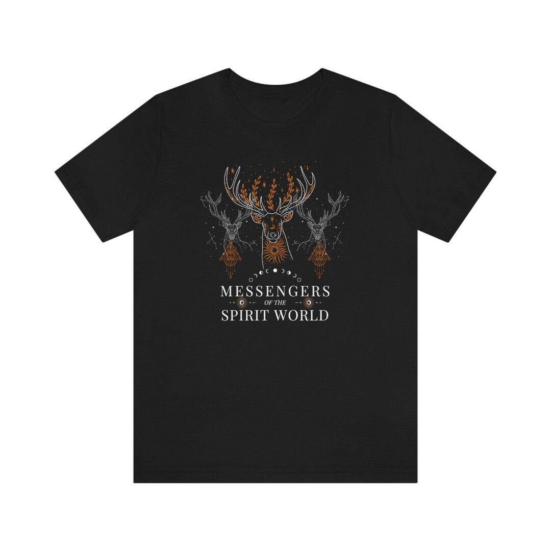 Animal Lover T-shirt Stag Shirt Spirit Animal Gift - Etsy