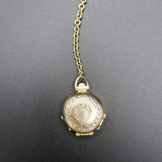 Y-Drop Necklace w/4-picture Locket, 1928 Brand - image 2