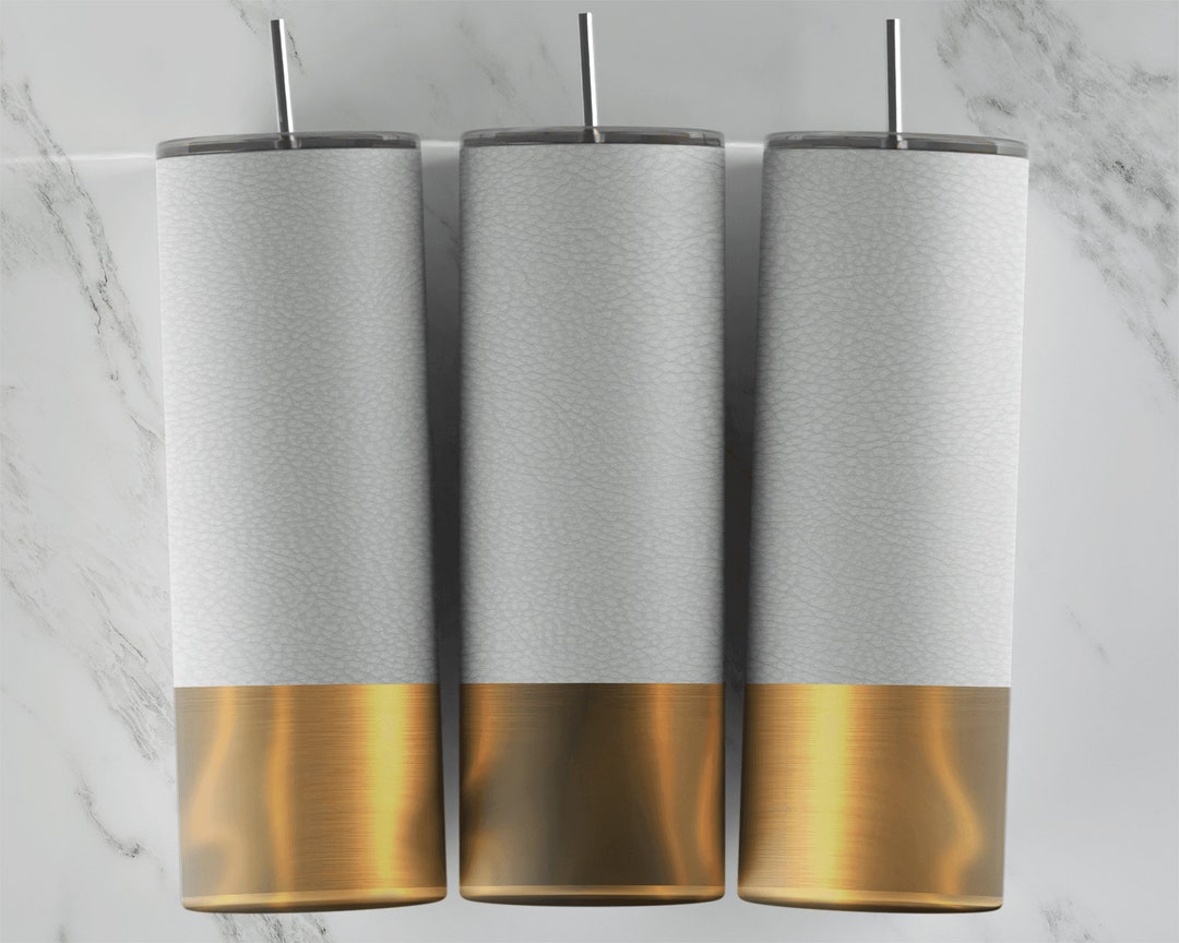 Gray White Shell Tumbler Wrap - PNG for 20oz Tumblers - Tumbler ...