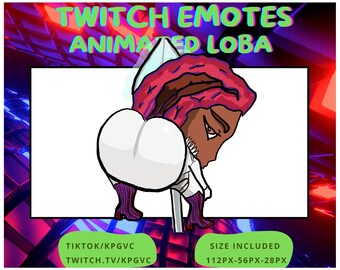 Loba Apex Legend Twerk animated Emote Twitch Discord