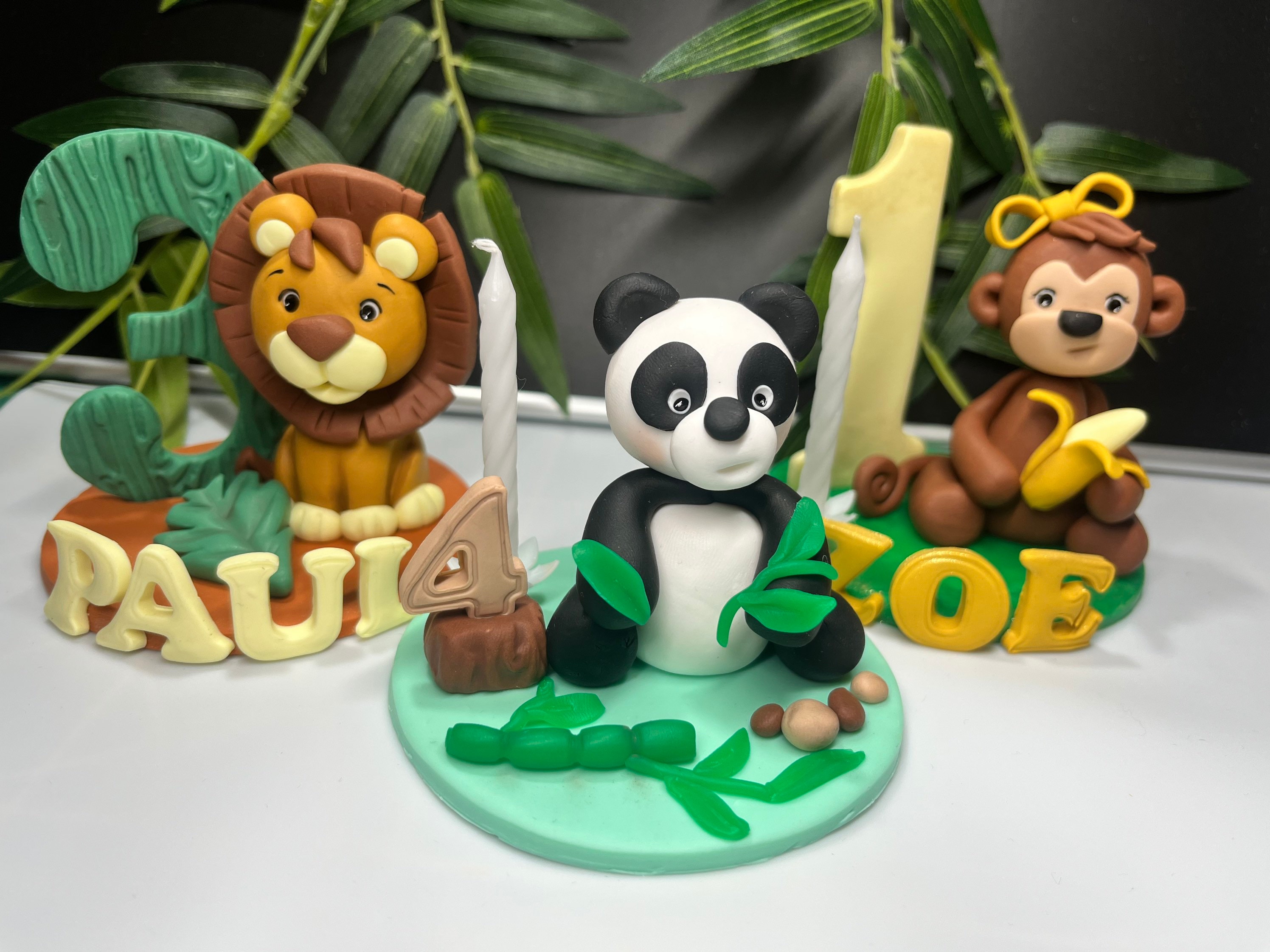 Figurine en sucre animaux de la forêt - Décorer - 6 unités par 4,95 €