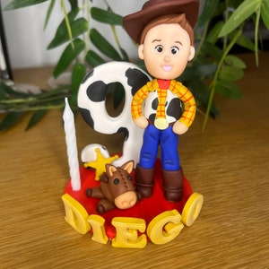 Personalized candle with a famous character