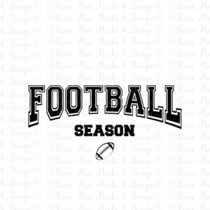 Fußball Saison PNG Preppy Fußball Digitale Downloads College Fußball Sofortiger Download Print on Demand Varsity Fußball trendiges Design