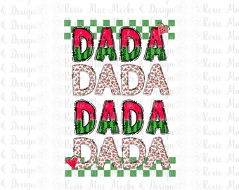Summertime Dada PNG Watermelon PNG Summer Sublimation PNG Dad Watermelon Digital Download Retro Graphic Retro Dad Instant Download Trendy