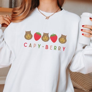 capybara sweater, capybara shirt, capybara gift, cottage core shirt, cute capybara, capybara tshirt, capybara sweatshirt cottagecore shirt
