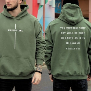 Christian Hoodie mens christian shirt Christian Sweatshirt Jesus Hoodie Hoodie Jesus Christian Merch god apparel faith based shirt