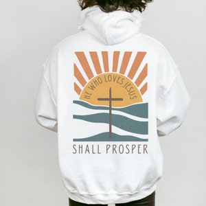 Men&#39;s Christian Hoodie Bible Verse Hoodie Christian Merch Mens Christian Streetwear Jesus Hoodie Christian Sweatshirt Jesus Apparel