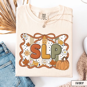 Speech Therapy Shirt, Special Education First Day of School Staff Shirt Speech Pathologist backtoschool Comfort Colors SLP Gift fall tshirt