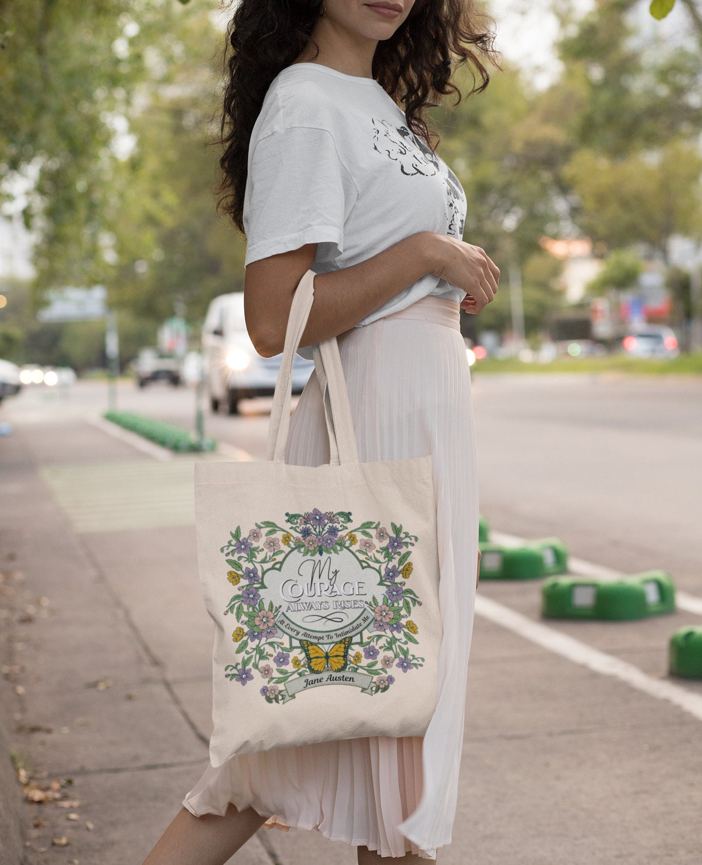 Jane austen tote bag jane austen tote jane austen gifts feminist 
