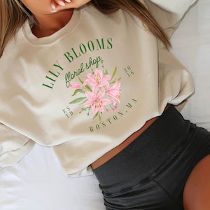 lily blooms floral shirt it ends with us sweatshirt lily blooms sweatshirt colleen hoover sweatshirt bookworm sweatshirt coho book sweater