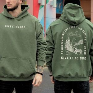Christian Hoodie Christian Sweatshirt Jesus Hoodie Hoodie Jesus Christian Merch god apparel faith based shirt mens christian shirt