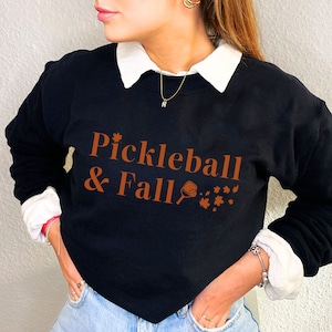 Sweat-shirt Pickleball Athletic Club Vêtements preppy Chemise de pickleball T-shirt de pickleball Cadeaux de pickleball Sweat-shirt universitaire