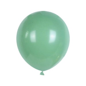 Ballon Set 1 Geburtstag in einem schönen grün ton Bild 6