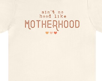 T-shirt La maternité, il n'y a pas de cagoule, t-shirt drôle de maman
