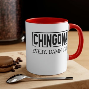 Chingona, Mother&#39;s Day gift, Funny mug, Latina mug, Latinx mug, Coffee Cup, Latino Mug, Gift for Boss, Spanish Mug, Cool mugs, Cute Gift