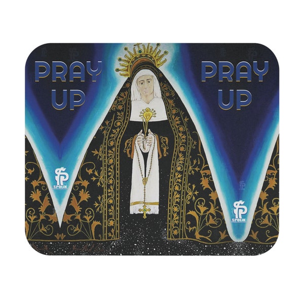 Mouse Pad - Virgen de la Soledad: FREE Shipping to the USA on all SPOLiKproductions.Etsy.com Mens & Womens clothing including Home an Living