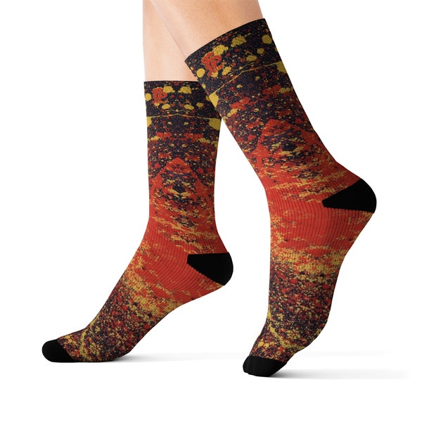 Socks - Goldy: FREE Shipping to the USA on all SPOLiKproductions.Etsy.com Men's and Women's fashion clothing line