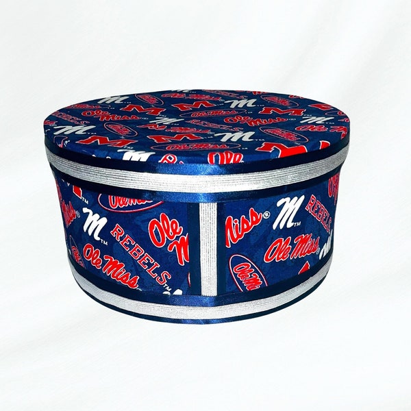 Ole Miss Box, Sports Gift,Birthday Gift, Novelty Box, Corporate Gift, Football Box,  TEAM Gift, Sport Gift for Fans