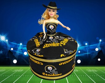 Pittsburgh Steelers Box, NFL Gift for Steelers Fans, Events, Parties, Sports Decor Collectible Sports Box