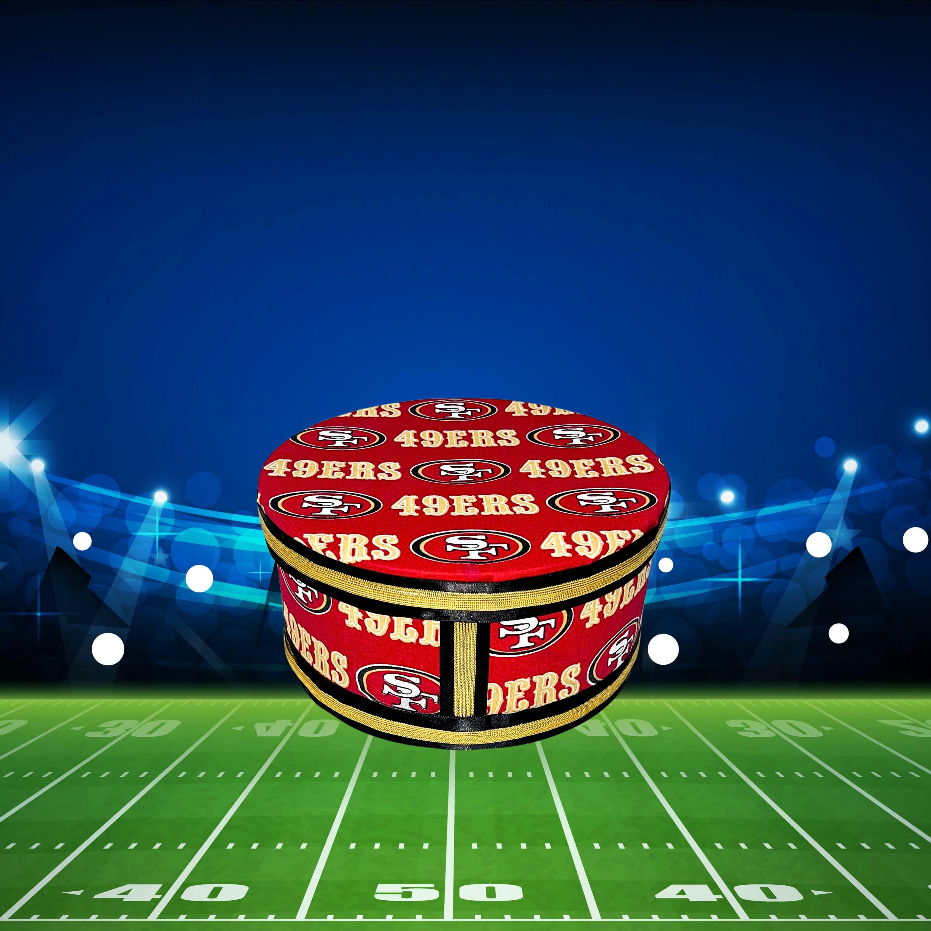 San Francisco 49er Fan Box, 49ers Football Box, NFL Gift Box for