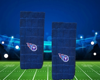 Tennessee Titans Embroidered Towel, Tailgate Gear, Titans Pillow Covers, Titans Apron, Titans Bag, Sports Team Decor, Mancave, Gameday Gear
