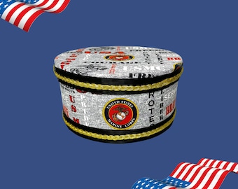 US Marine Box, Military Gift, Marines Gift, Thank You Gift, Gift for Veterans, Military Candy Box