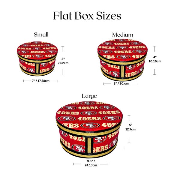 San Francisco 49ers Box, 49ers Gifts, 49ers Sports Box, 49ers