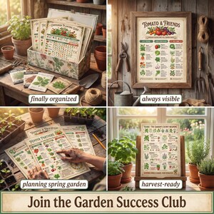 Companion Planting Guide | Vegetable Garden Charts (Digital Download) image 10
