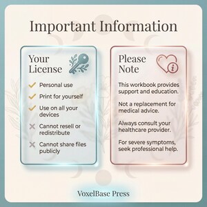 Wechseljahre-Reset Arbeitsheft | Perimenopause Ratgeber | Hot Flash-Tracker | Skizzenbuch | Digitaler PDF-Download Bild 7