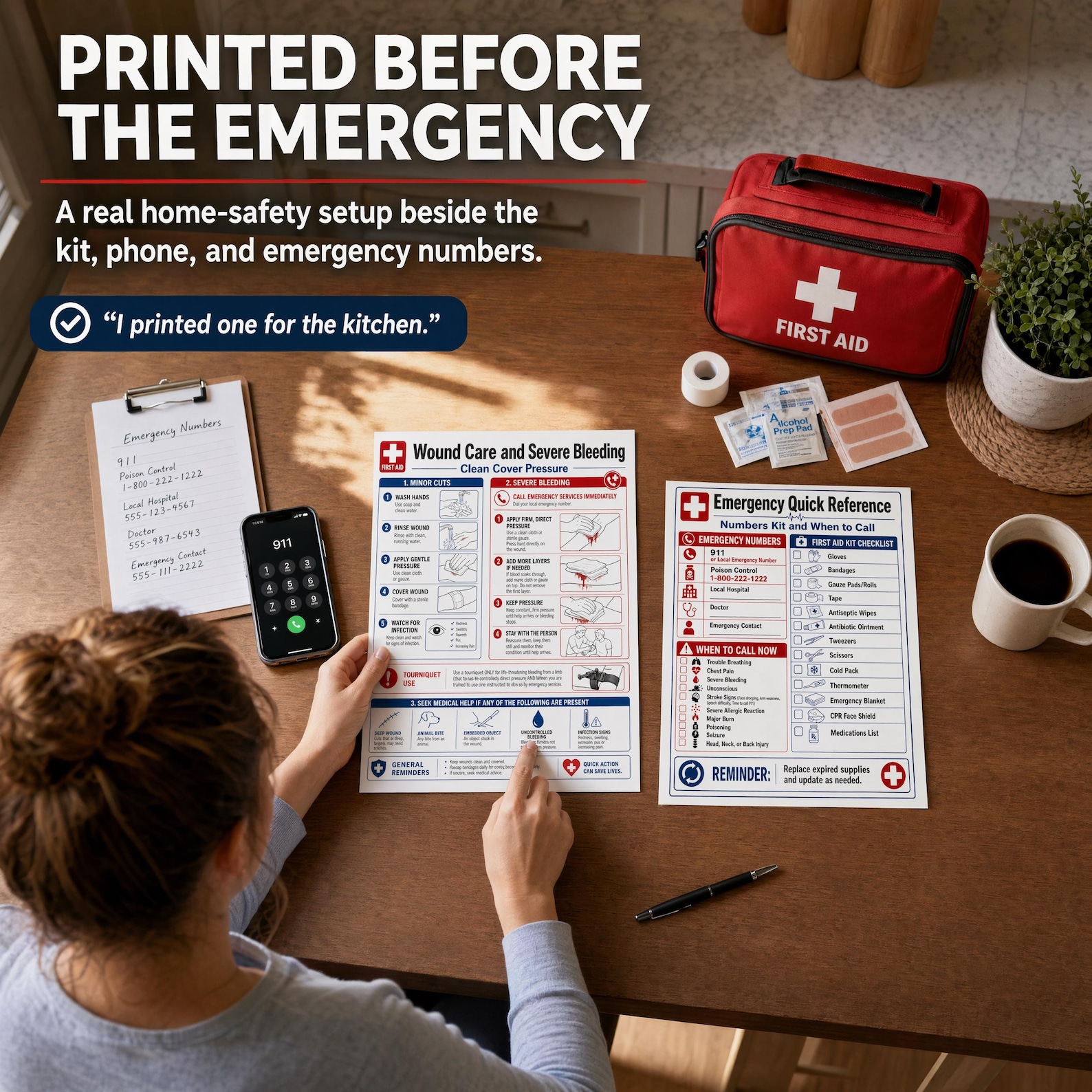 First Aid Guide | Emergency Reference Charts (digital Download) - Etsy