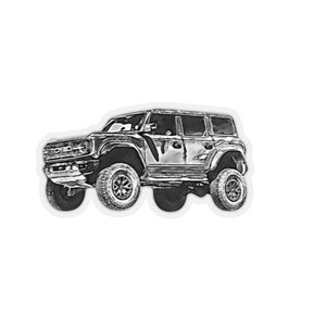 Bronco Raptor Stickers