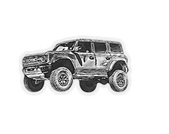 Bronco Raptor Stickers