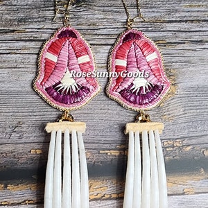 Quillwork Earrings Etsy