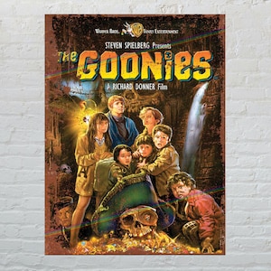 Vintage Retro Plaque Goonies Movie Film Music Pub Shed Bar Kitchen Man Cave Gift Metal Sign