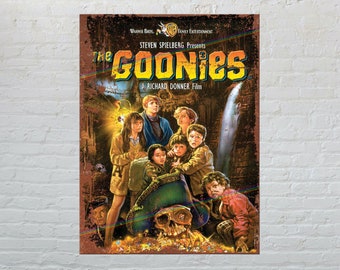 Vintage Retro Plaque Goonies Film Film Muziek Pub Schuur Bar Keuken Man Cave Gift Metal Sign