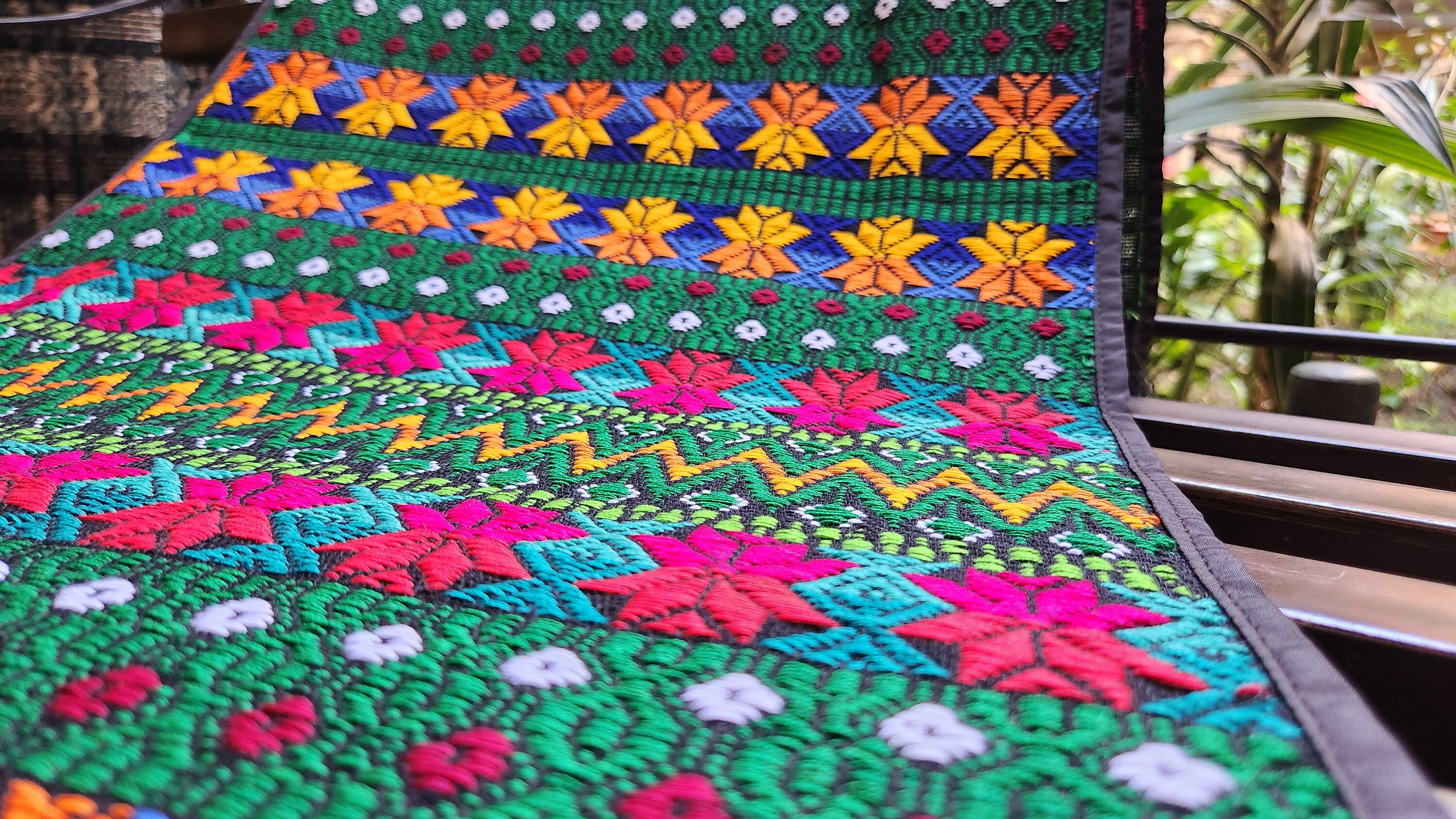 Vibrant Handmade Guatemalan Table Runner Dining Kitchen Etsy