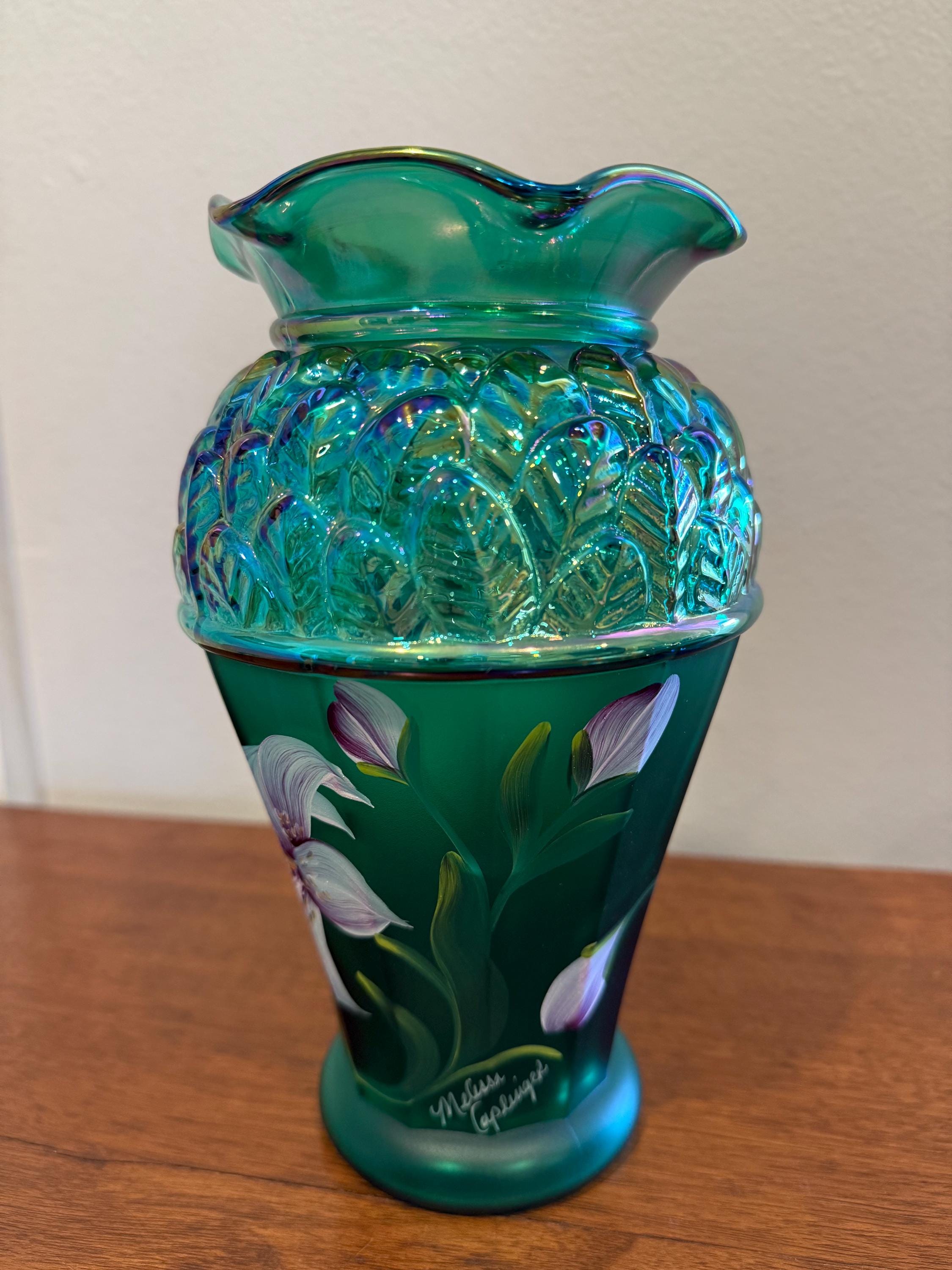 Fenton vase - Etsy 日本