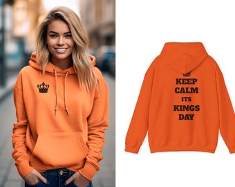Koningsdag trui, Kings day hoodie, The Netherlands, Kingsday