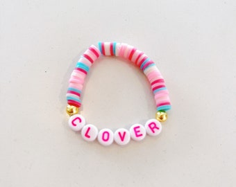 Custom Heishi Name Bravelet