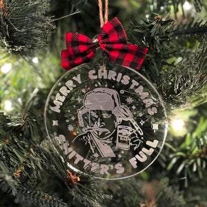 Christmas Vacation ornament  Cousin Eddie’s RV Ornament - Shitters full.  Great gift or decoration. Ships within 24 hrs.