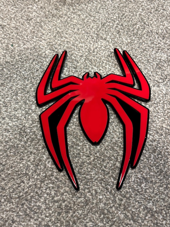 3D Spider-Man Acrylic Wall Decor, Kids Room Art