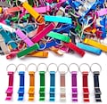 Personalized Aluminum Bottle Opener Keychain: Multiple colors to choose from