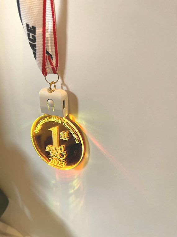 Personalized Light-Up Acrylic Medal: Custom Award Ceremony
