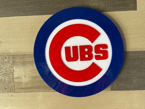 Chicago baseball themed 3d layered sign.  Great for the Mancave or the garage.  Can be used in or outdoors.