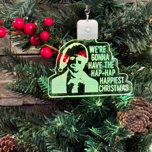 Christmas Vacation color changing Lighted Ornament. We’re gonna have the Hap-hap-happiest Christmas.  Ships within 24 hrs.
