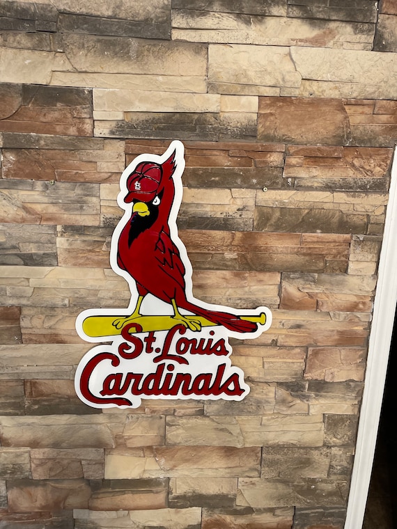 St. Louis bird Acrylic Sign, 3D Layered Wall Decor
